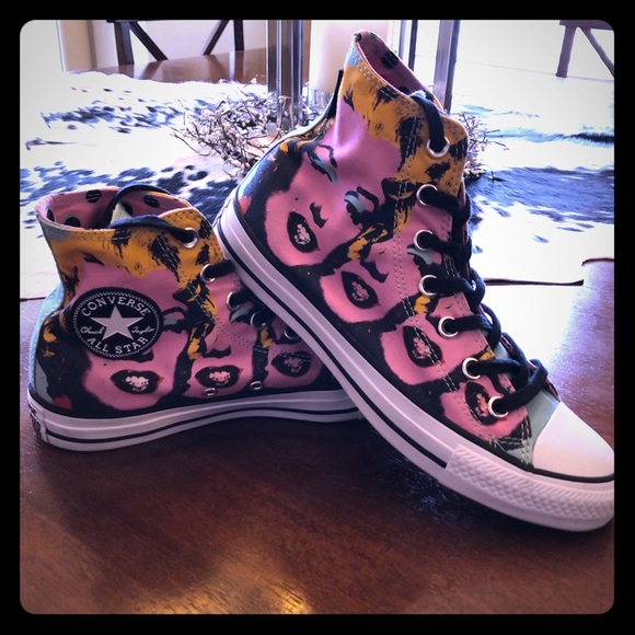 Converse Shoes - Chuck Taylor Andy Warhol Converse High Tops